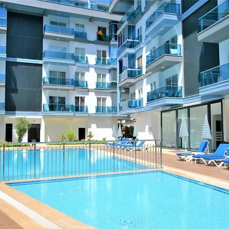 0020 Exodus Park 1 1 In Oba, Alanya, Shuttle And Full Facilities Алания